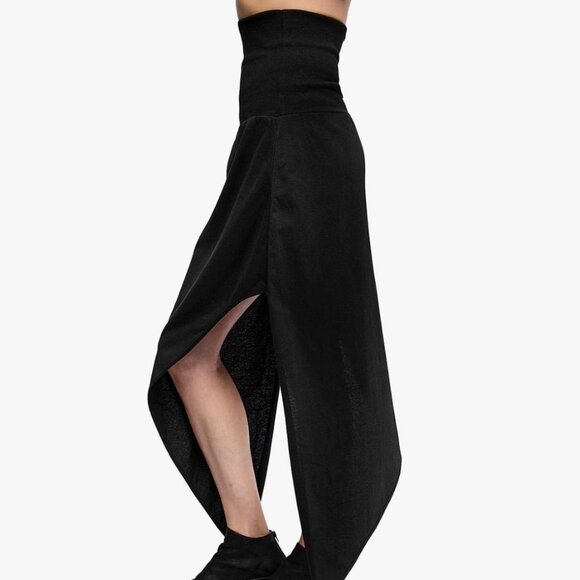 Minoar Duality High Waist Asymmetric Skirt, M - Picture 1 of 10